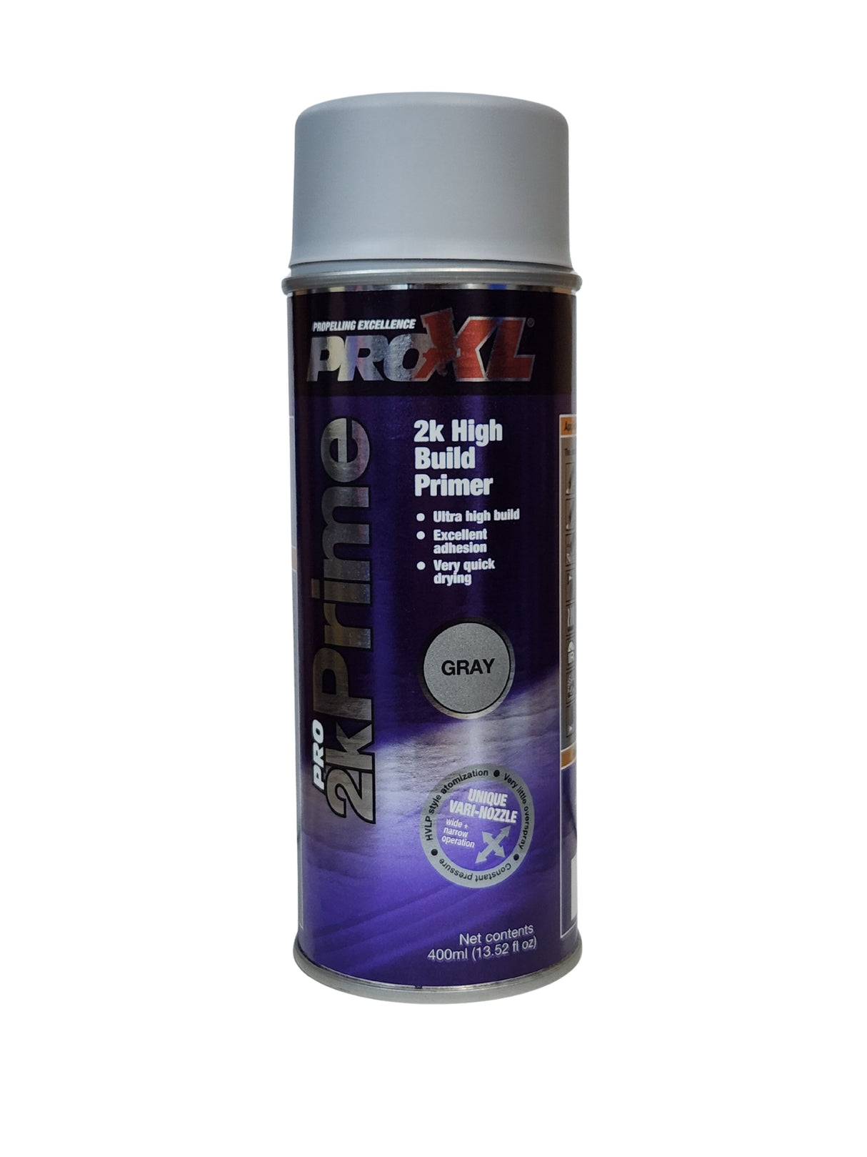 ProXL - 2k High Build Primer Aerosol - Gray (400ml)